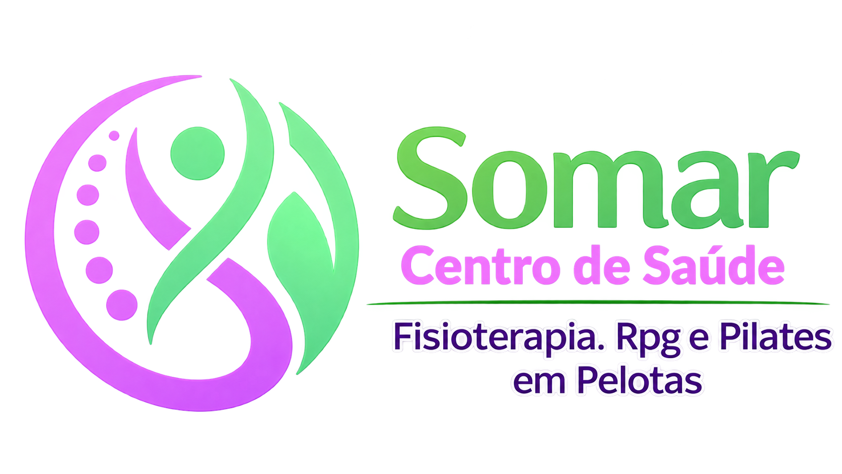 Logomarca da Somar Centro de Saúde, projeto de SEO Local e site desenvolvido pela TW em Pelotas